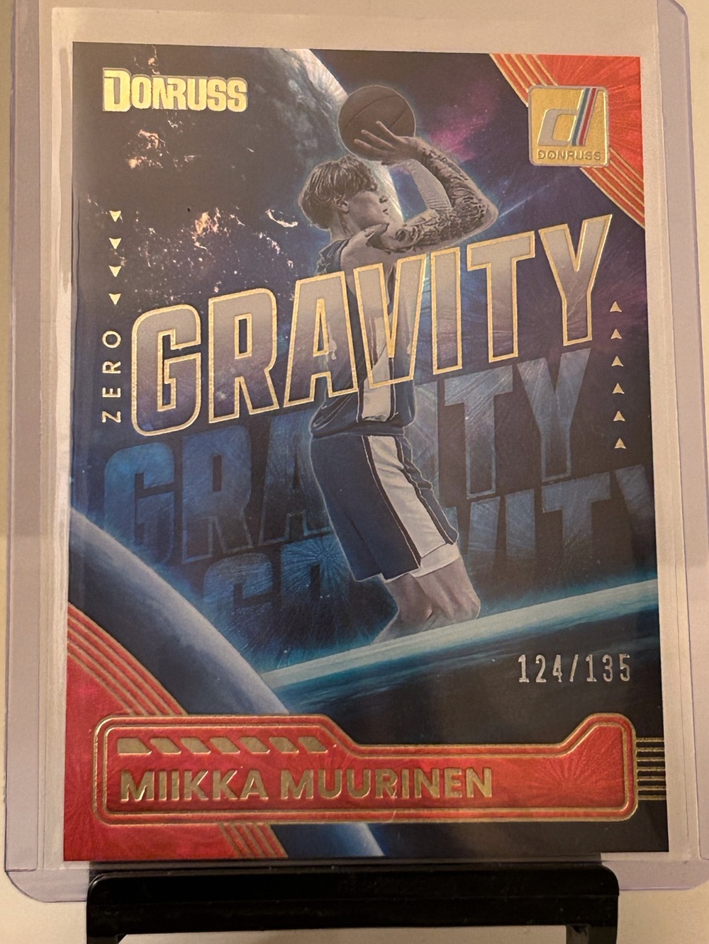 MIIKKA MURRIEN 2025-26 Panini DONRUSS Basketball-Zero Gravity #Numbered 124/135